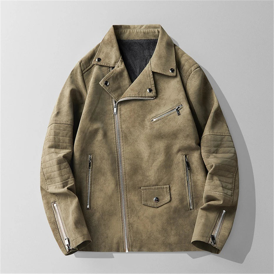 Grayson Leather Moto Jacket