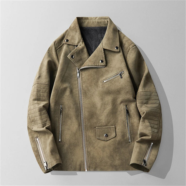 Grayson Leather Moto Jacket