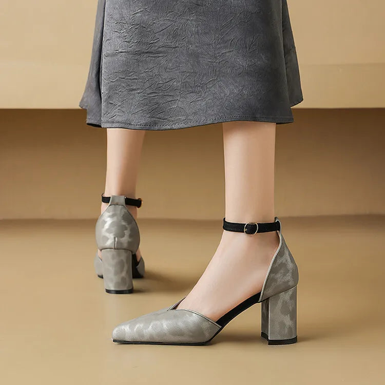 Monique Strap Heels