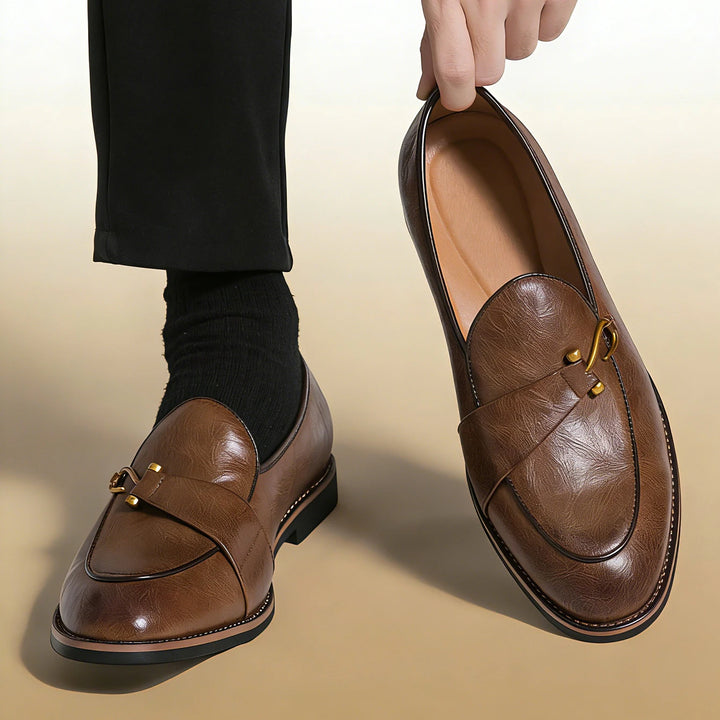 Westbridge Leather Bit Loafers