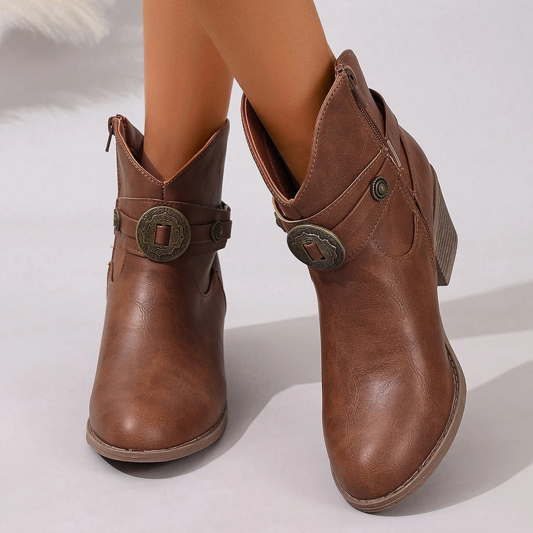 Dakota Buckle Western Boots