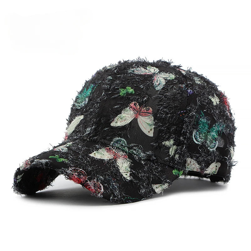 Aurelia Butterfly Lace Cap