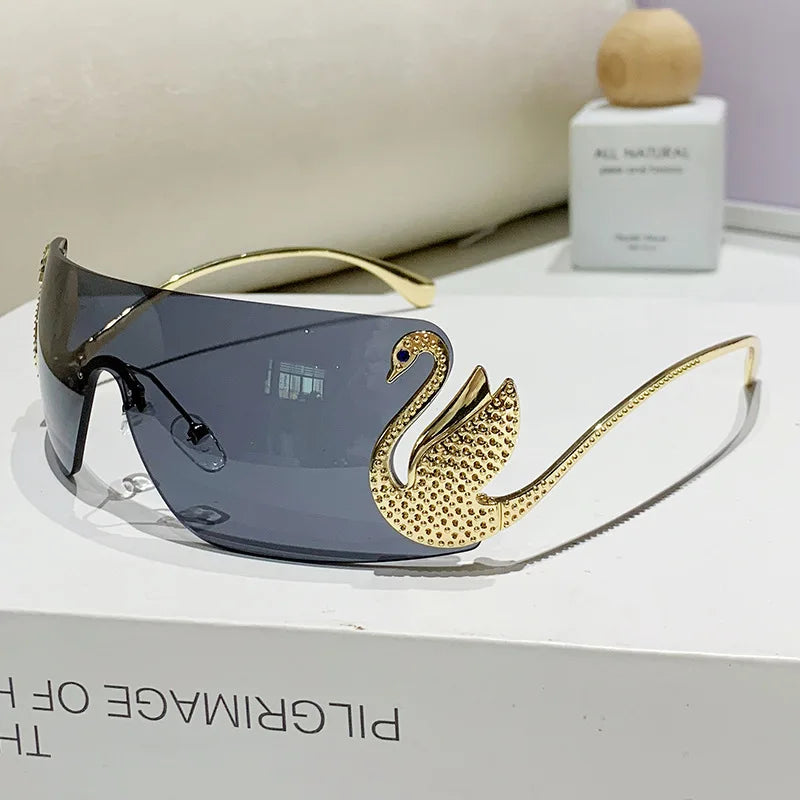 Swan Shield Sunglasses