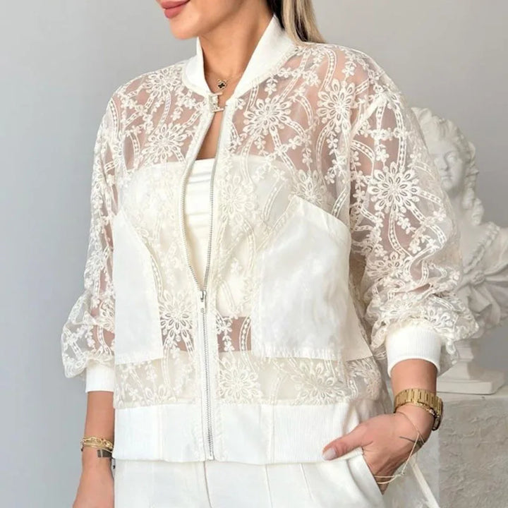 Aurelia Lace Embroidered Jacket