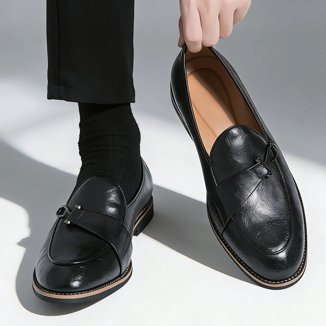 Westbridge Leather Bit Loafers