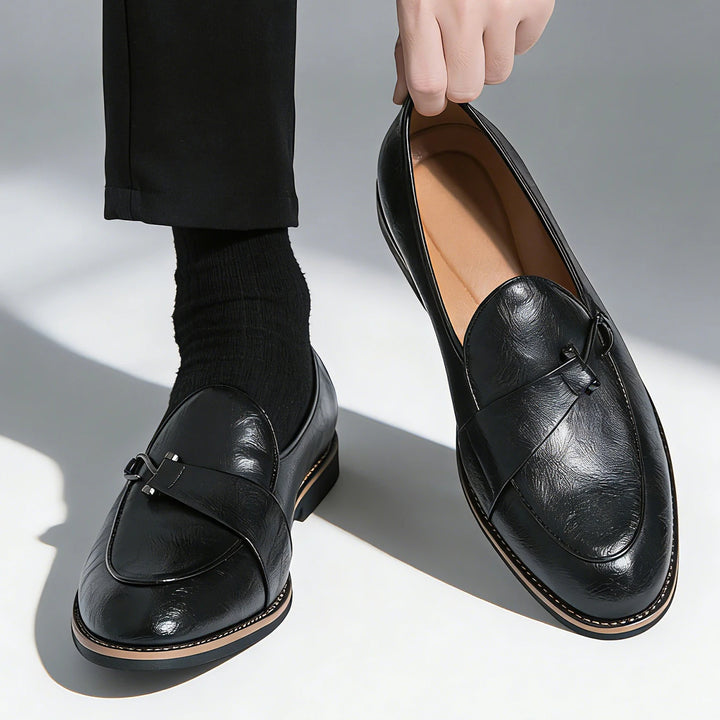Westbridge Leather Bit Loafers