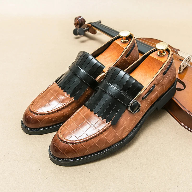Caden Fringe Loafers