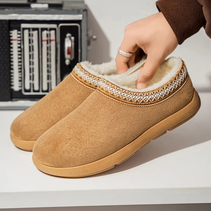 Lund Nordic Plush Lined Slippers