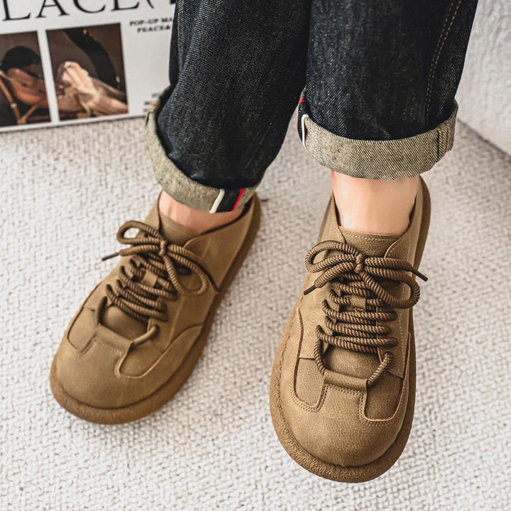Everett Leather Vintage Sneakers