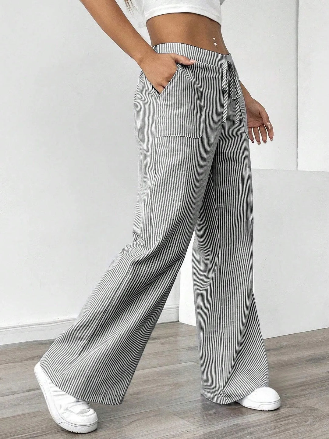 Soleil Striped Trousers