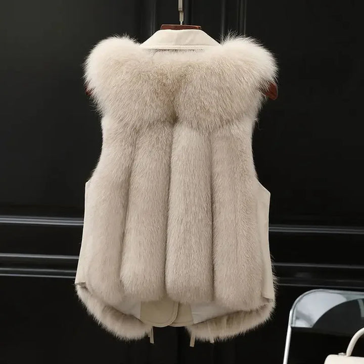 Antonia Fur Coat Vest