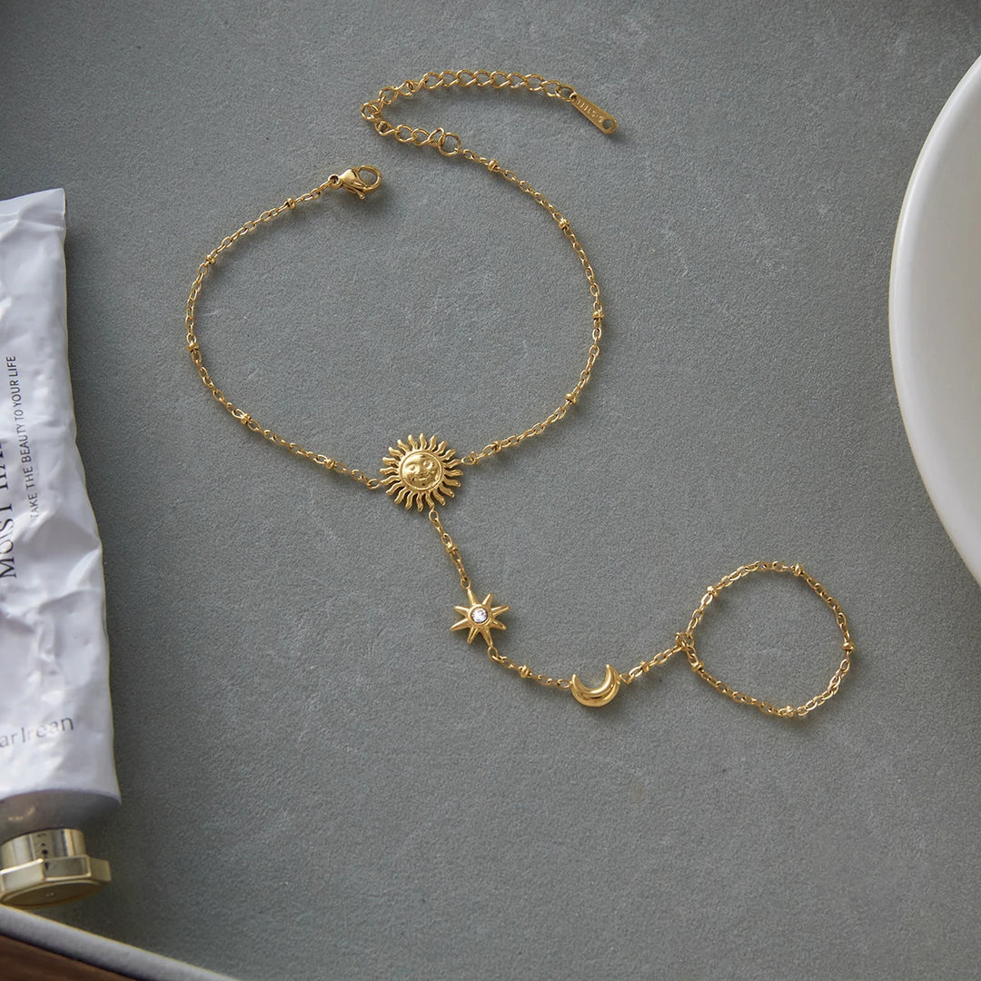 Solara Celestial Hand Chain