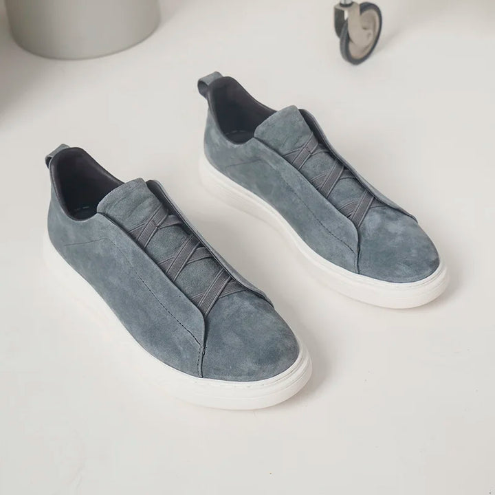 Dorian Genuine Suede Slip-On Sneakers