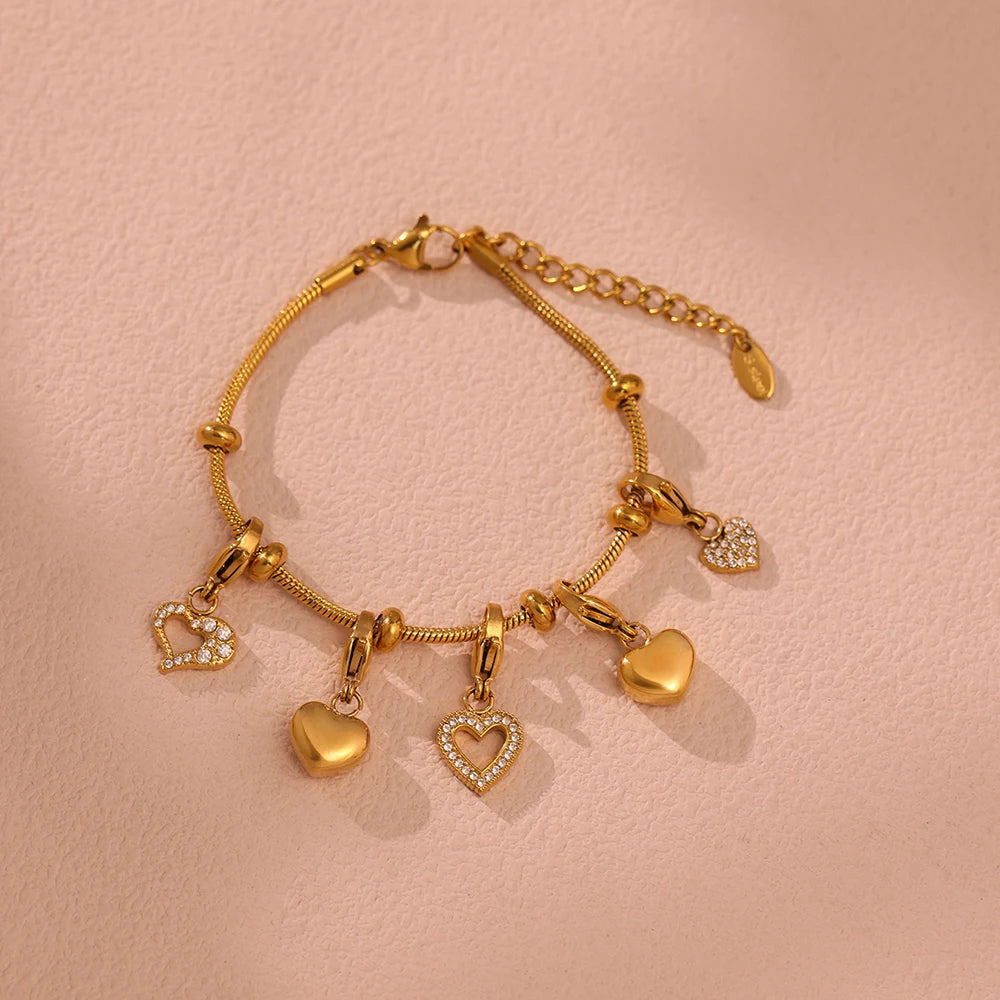 Luna Heartdrop Bracelet