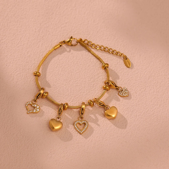 Luna Heartdrop Bracelet