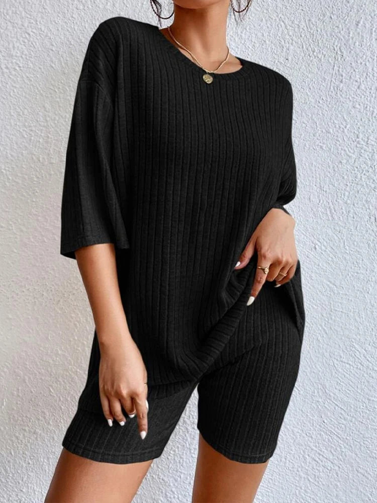 Aldana Ribbed Set