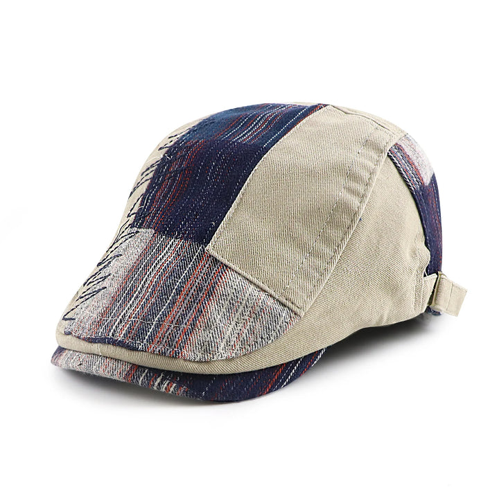 Metro Patchwork Flat Cap