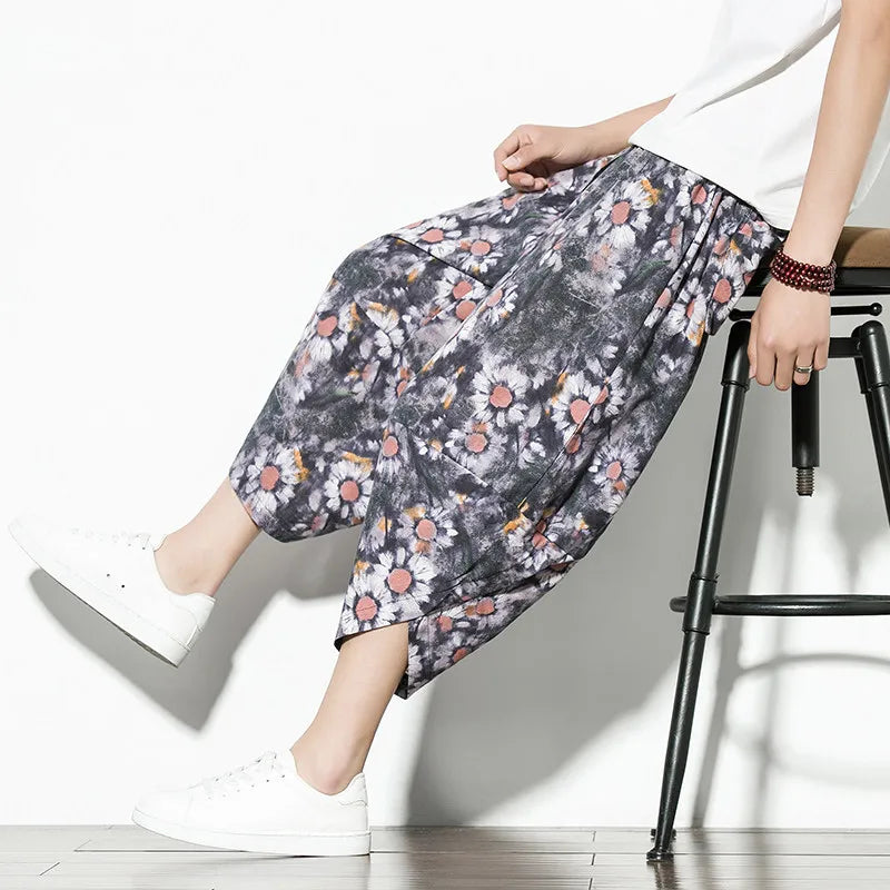 Oasis Floral Cotton Shorts