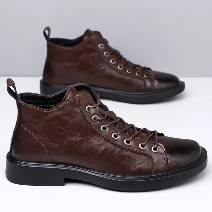 Bennett Leather Lace Boots