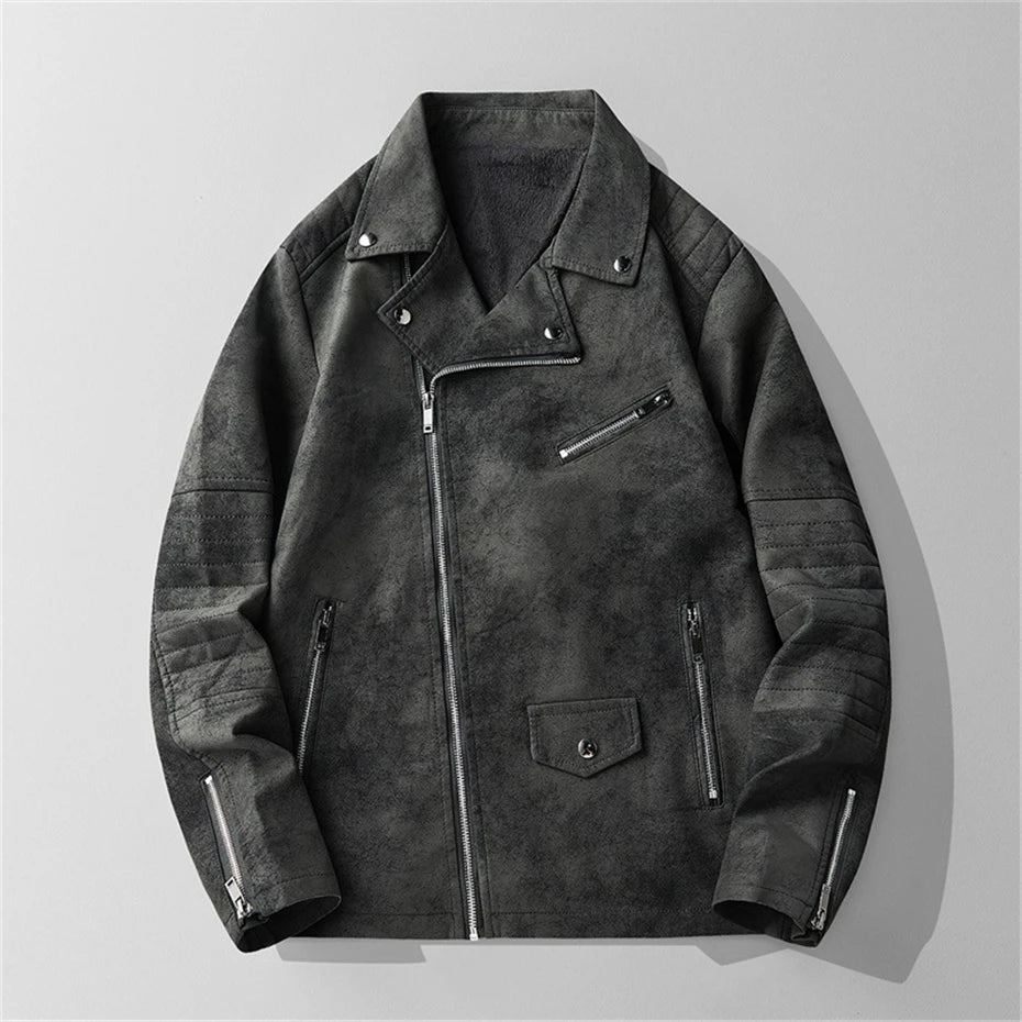 Grayson Leather Moto Jacket