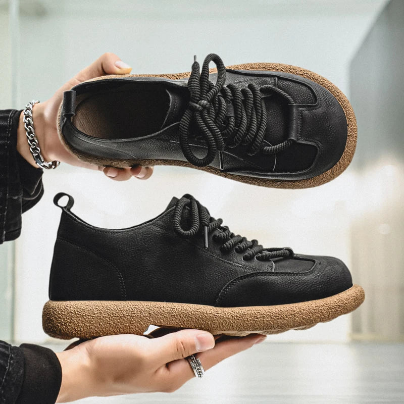 Everett Leather Vintage Sneakers