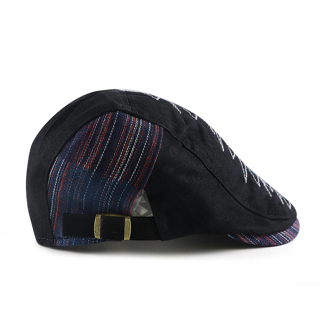 Metro Patchwork Flat Cap