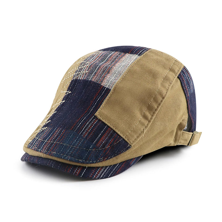 Metro Patchwork Flat Cap
