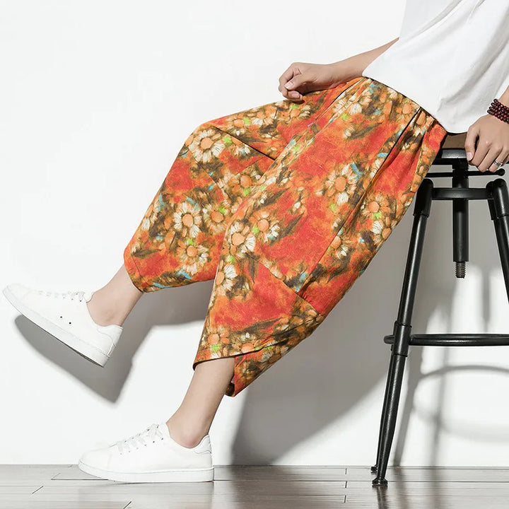 Oasis Floral Cotton Shorts