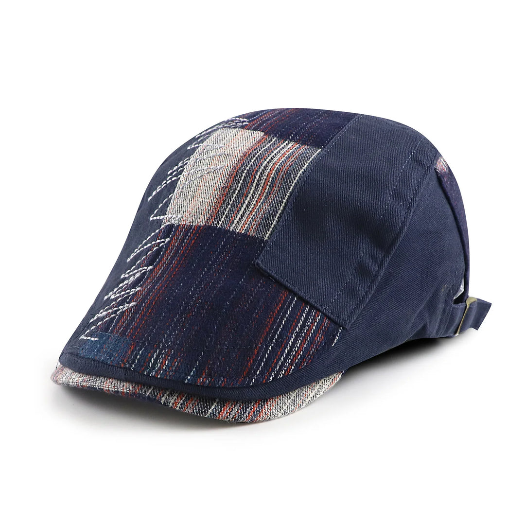 Metro Patchwork Flat Cap