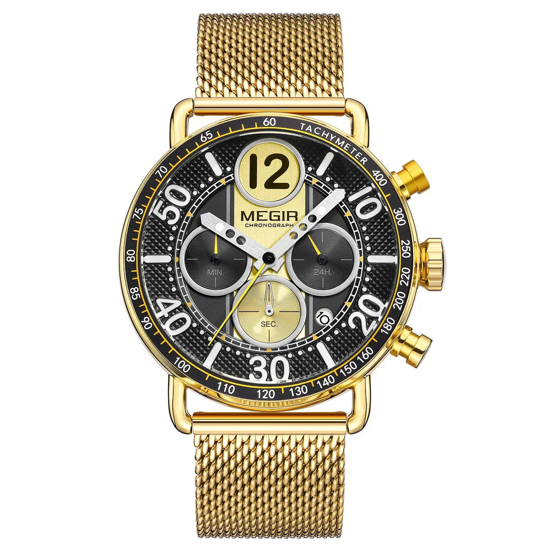 Halston Multi-Dial Chrono Watch