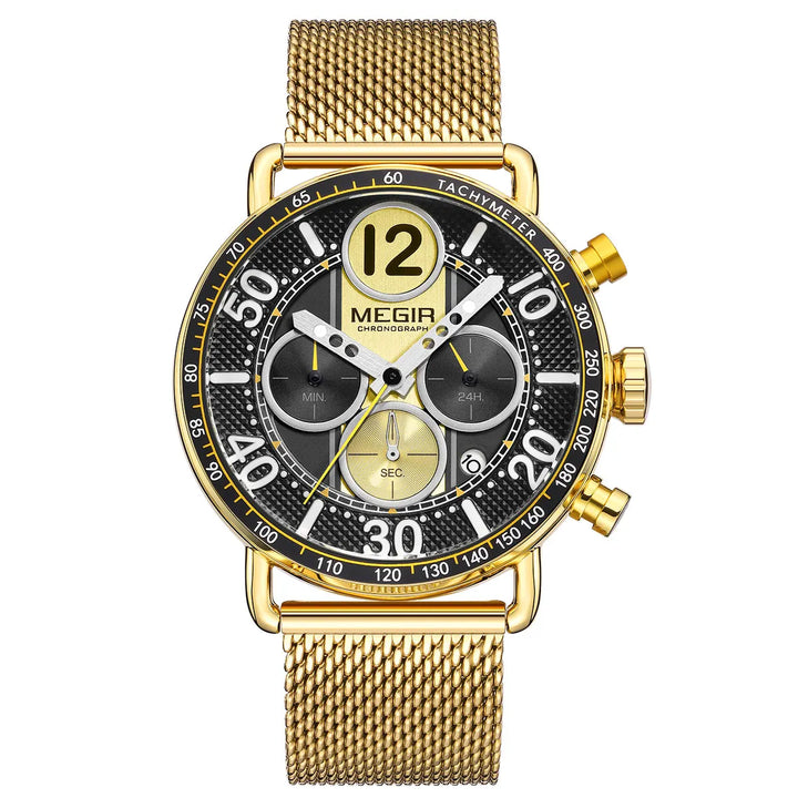 Halston Multi-Dial Chrono Watch