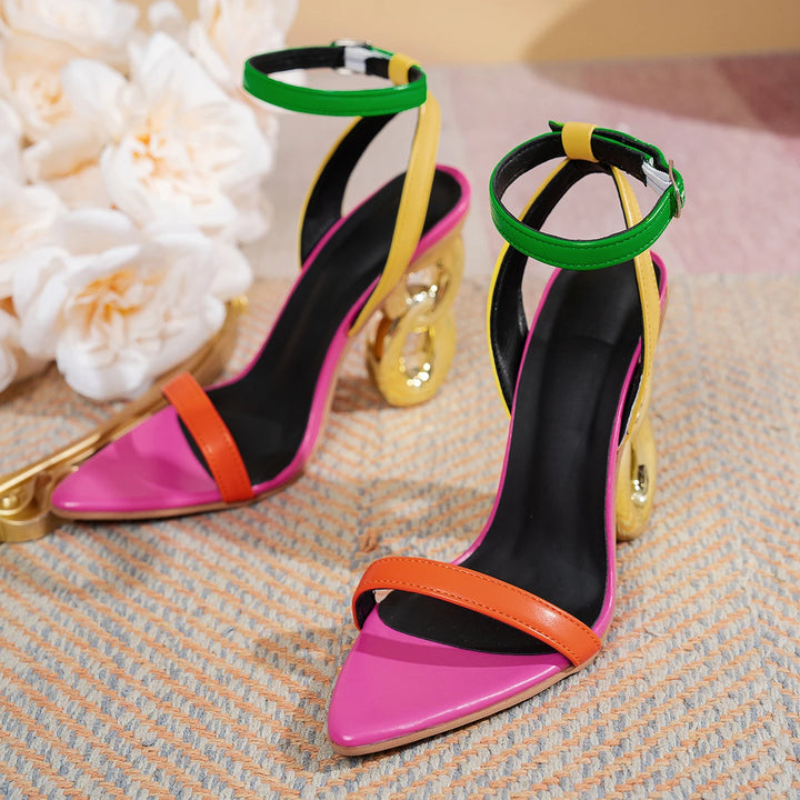 Verano Link Heel Sandals