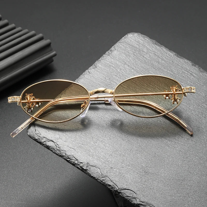 Celeste Oval Sunglasses