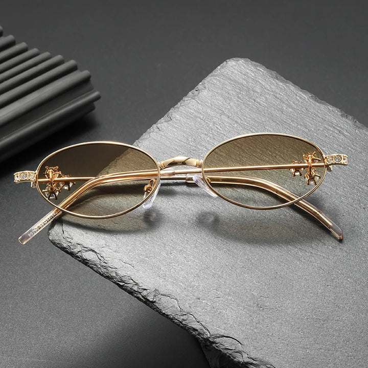 Celeste Oval Sunglasses
