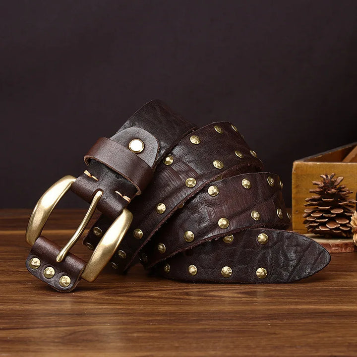Oakridge Genuine Cowhide Leather Belt