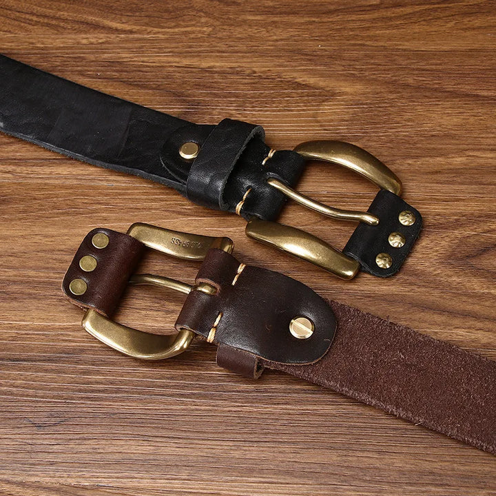 Oakridge Genuine Cowhide Leather Belt
