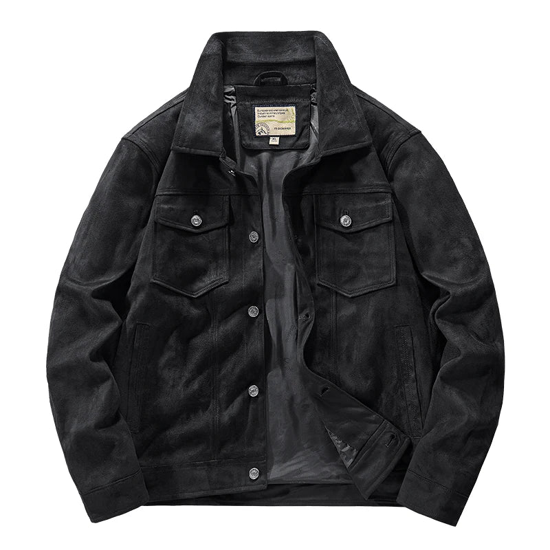 Sandro Suede Jacket