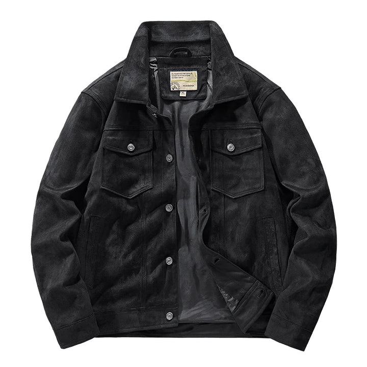 Sandro Suede Jacket