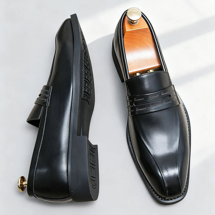 Wesley Leather Penny Loafers
