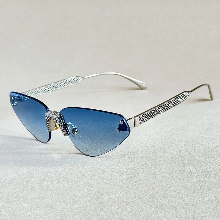 York Rimless Frame Aurora Rimless Sunglasses – York & Miller