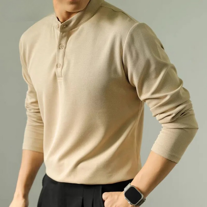 Amedeo Long-Sleeve Henley