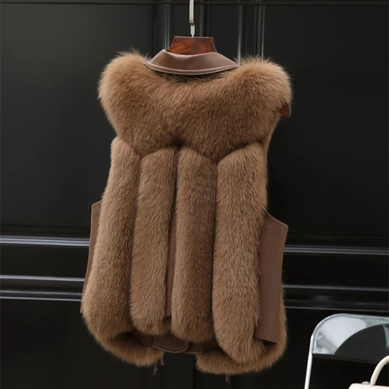 Antonia Fur Coat Vest