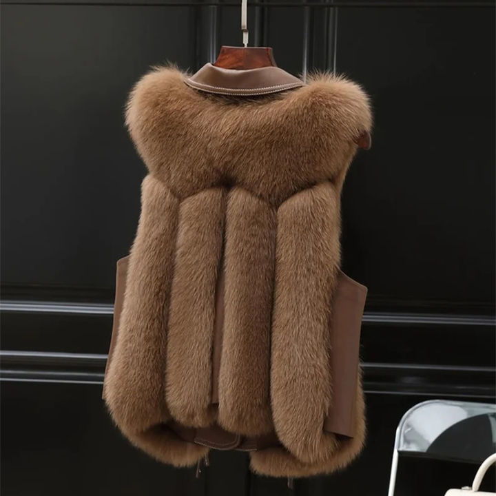 Antonia Fur Coat Vest