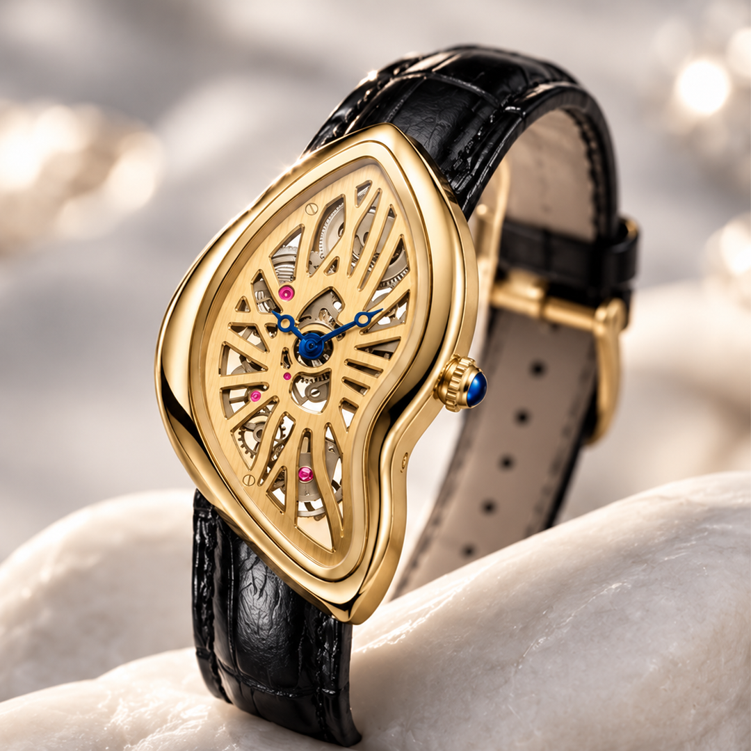Aureon Sculpted Skeleton Watch