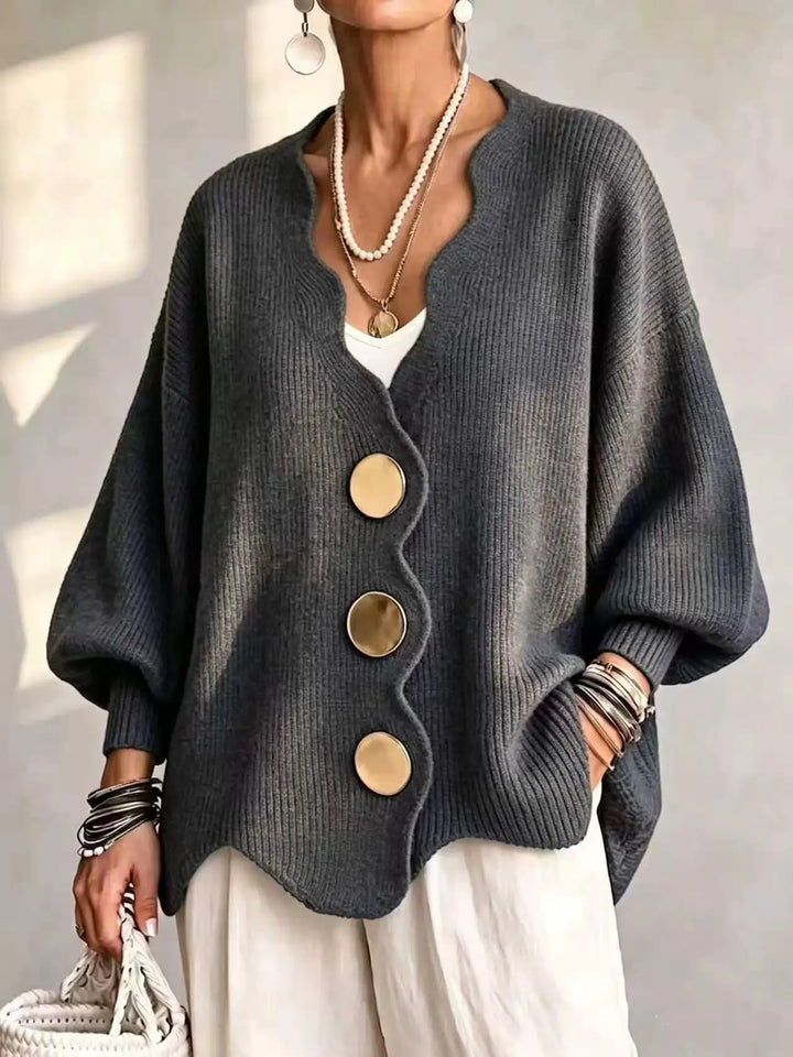 Evelina Oversize Knit Cardigan