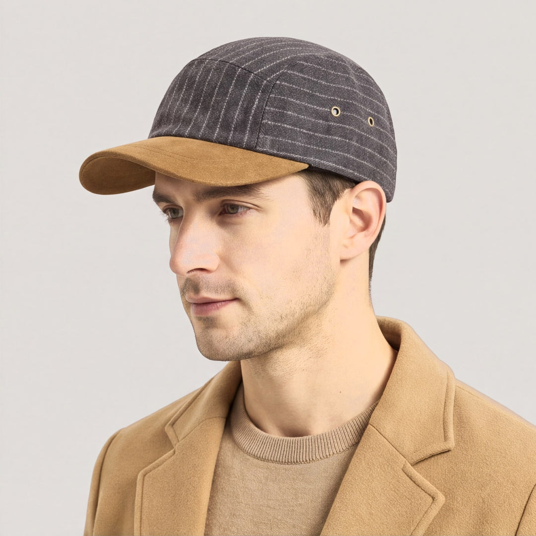 York Striped Cotton Cap