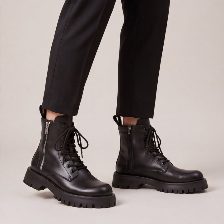Milo Lugged Combat Boots