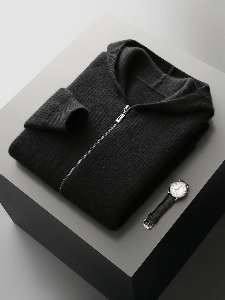 Marlowe Hooded Merino Cardigan