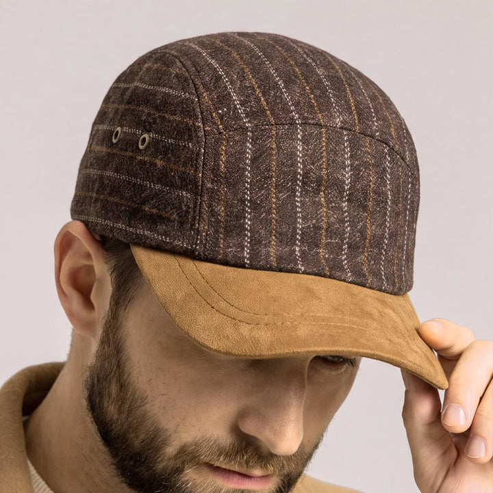York Striped Cotton Cap