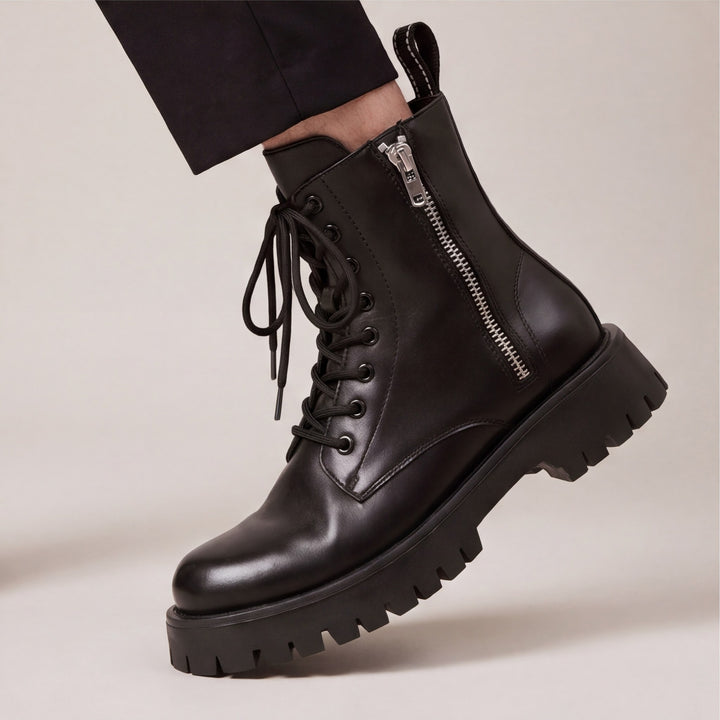 Milo Lugged Combat Boots